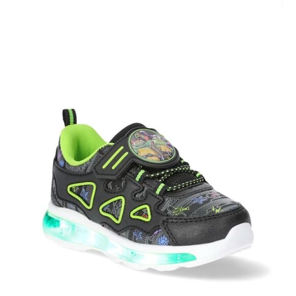 Toddler Boys Teenage Mutant Ninja Turtles Athletic Light-Up Shoes Sneaker Size 8 - Picture 8 of 12